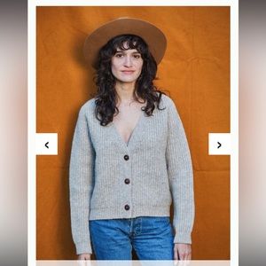 L’envers Anna Merino Wool in Beige size S